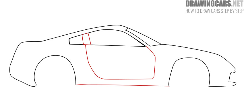 how to draw a sports car easy step by step