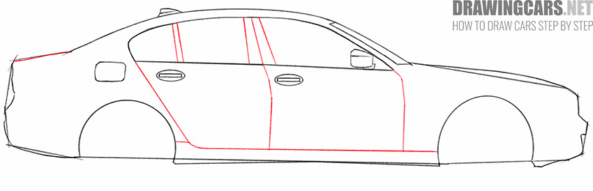 BMW drawing lesson