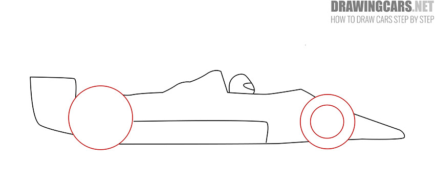 Formula 1 Car drawing lesson