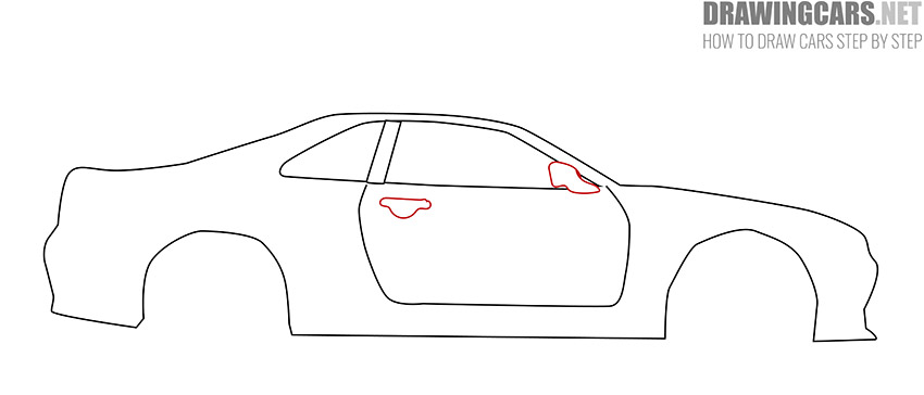 how to draw a cool racing car
