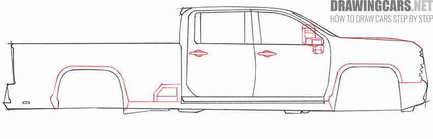 how to draw a cool truck