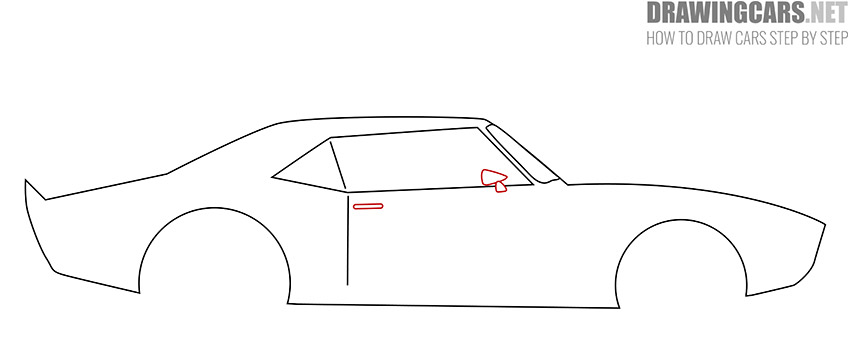 muscle car drawing guide