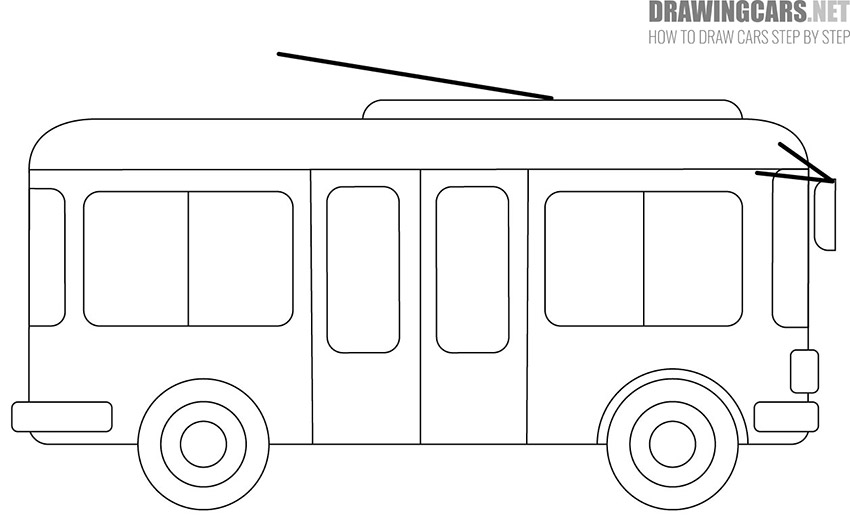Tram drawing tutorial