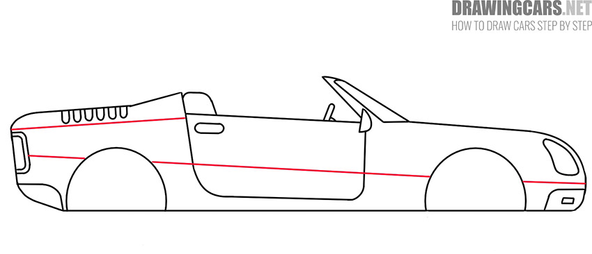 Simple Car drawing guide