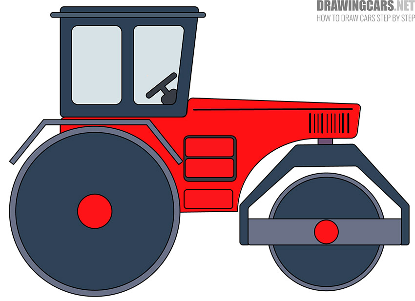 Tractor drawing guide
