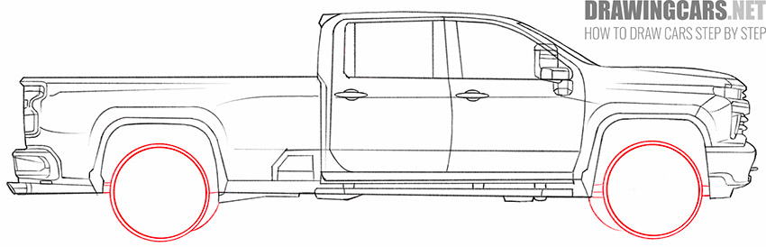 truck drawing guide