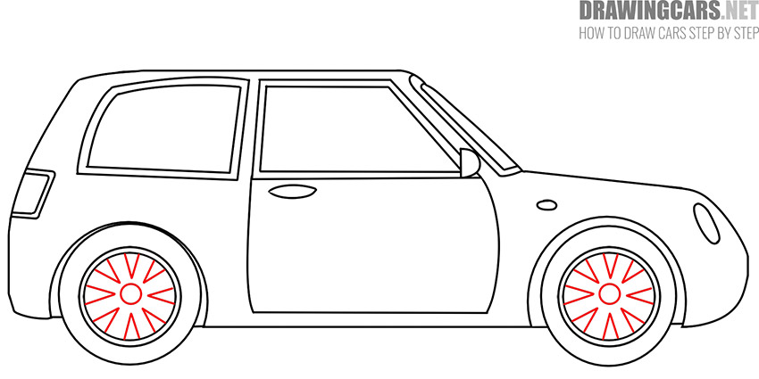 Small Car drawing lesson