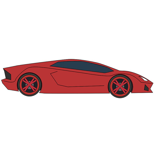 How to Draw a Lambo for Kids