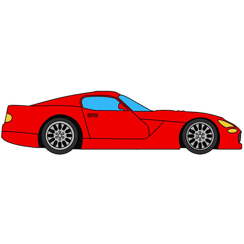 How to Draw a Supercar for Kids